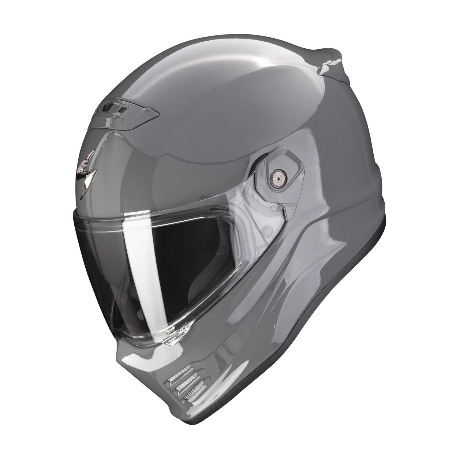 SCORPION Integralhelm COVERT FX SOLID Zement Grau ECE R22.06