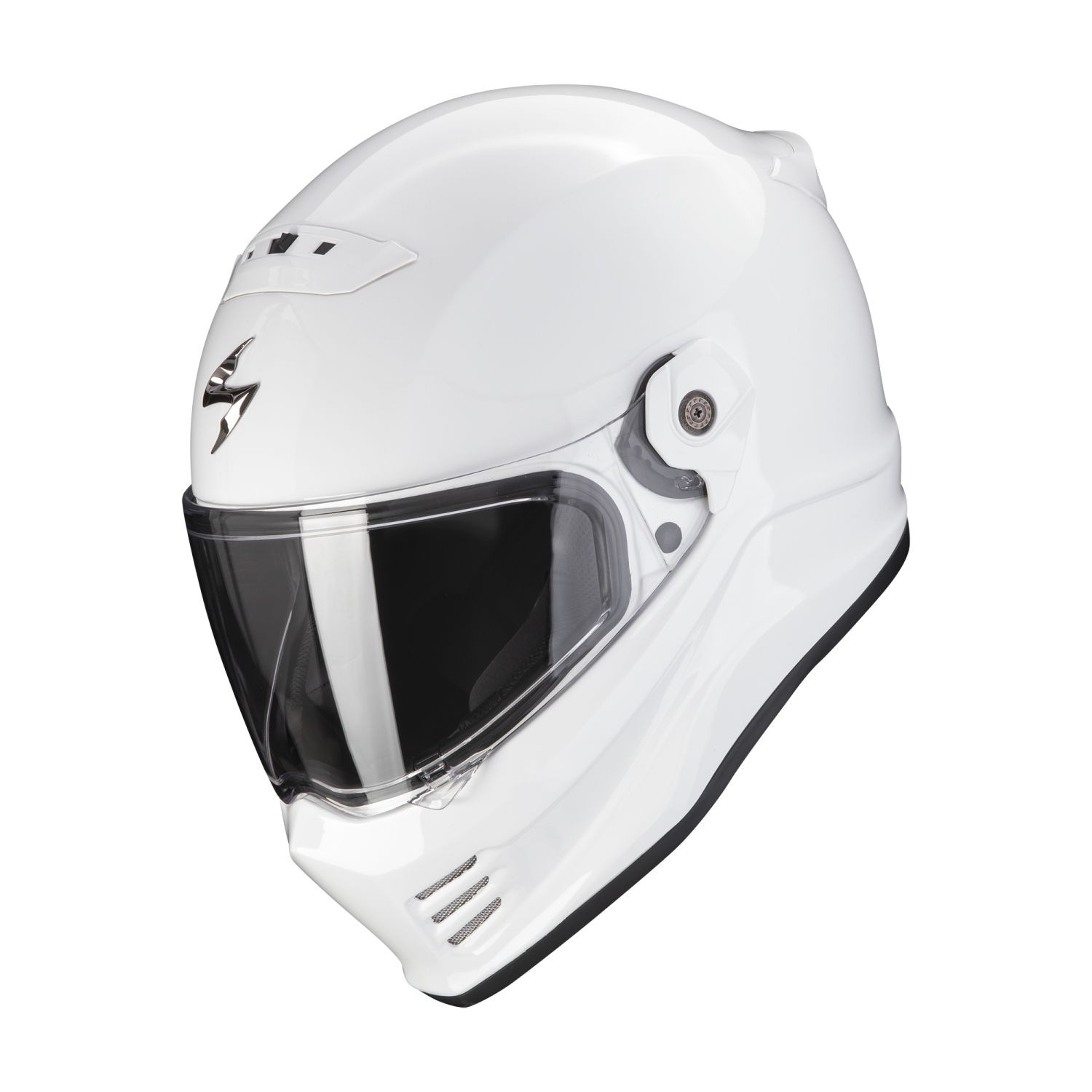 SCORPION Integralhelm COVERT FX SOLID Weiss ECE R22.06