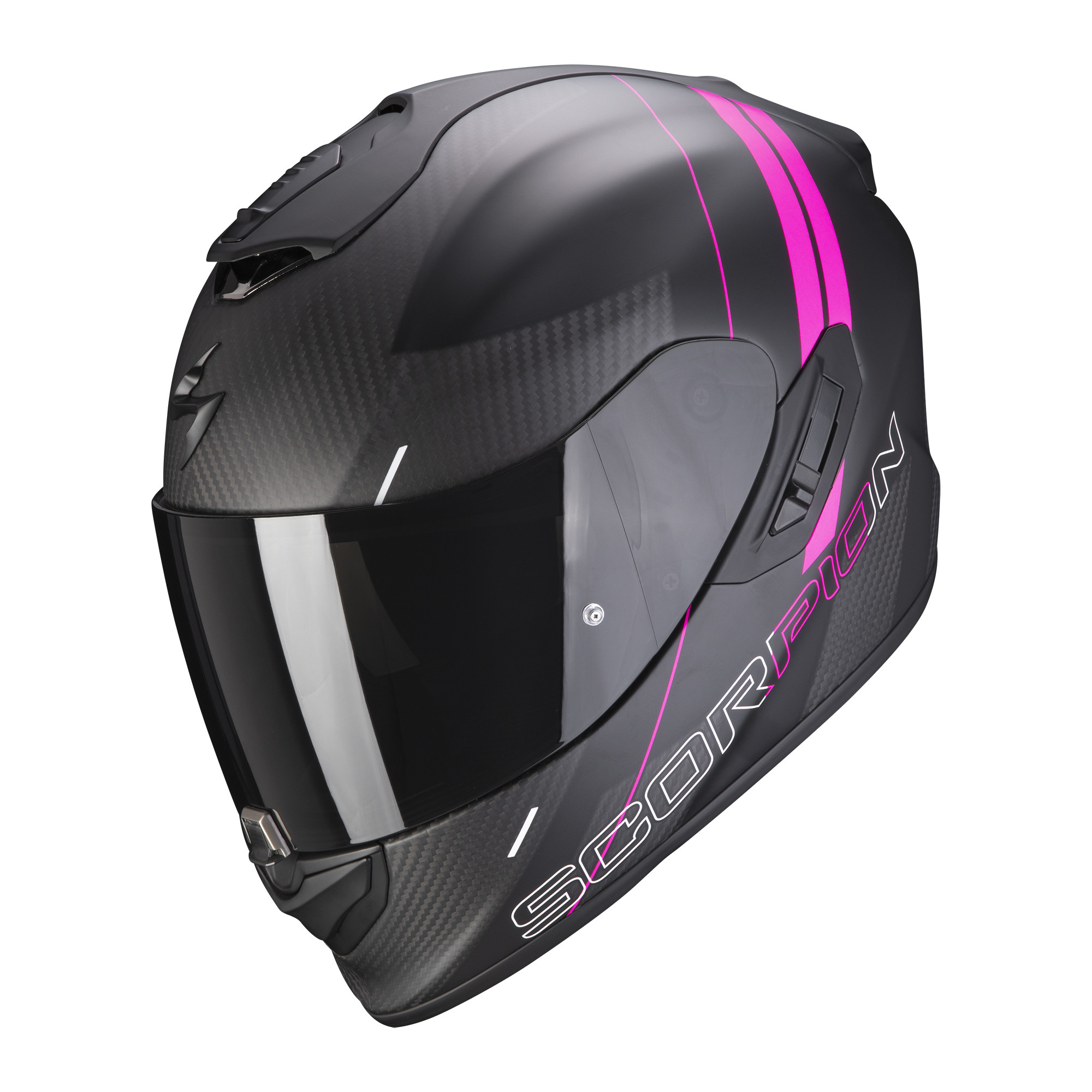 Scorpion Integral Helm EXO-1400 CARBON AIR DRIK Matt Schwarz-Rose XS-L