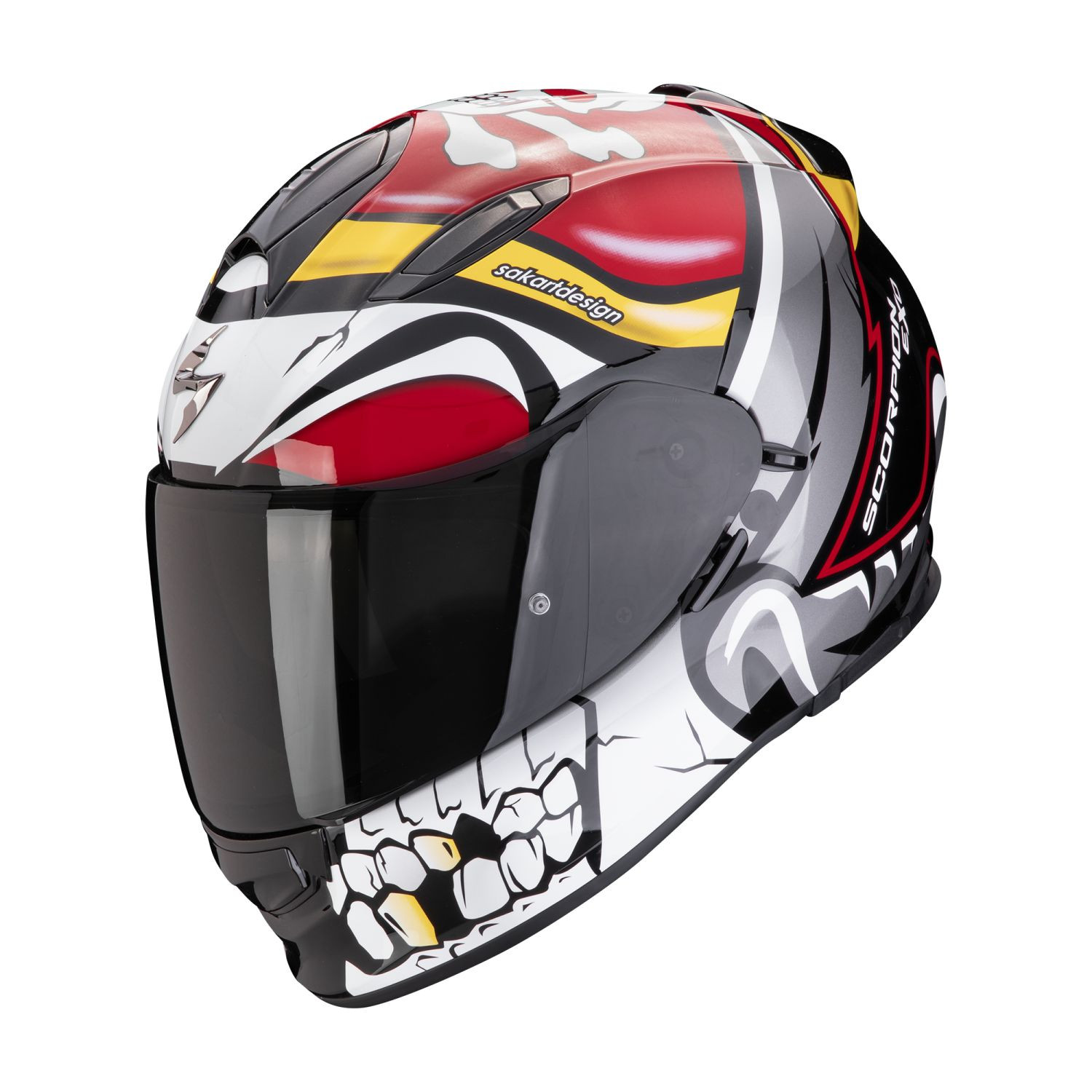 SCORPION Integralhelm EXO-491 PIRATE Rot ECE R22.06