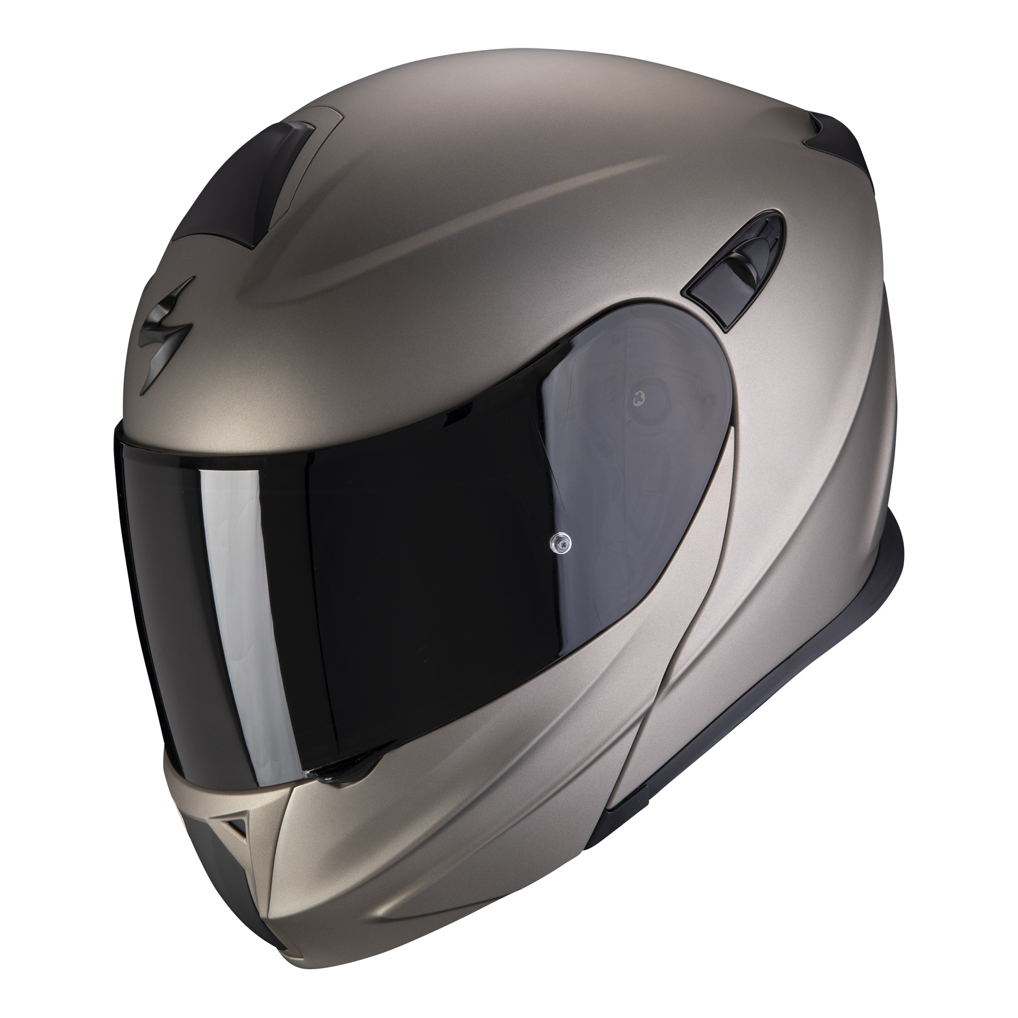 Scorpion Klapphelm EXO-920 SOLID Titanium XS-2XL