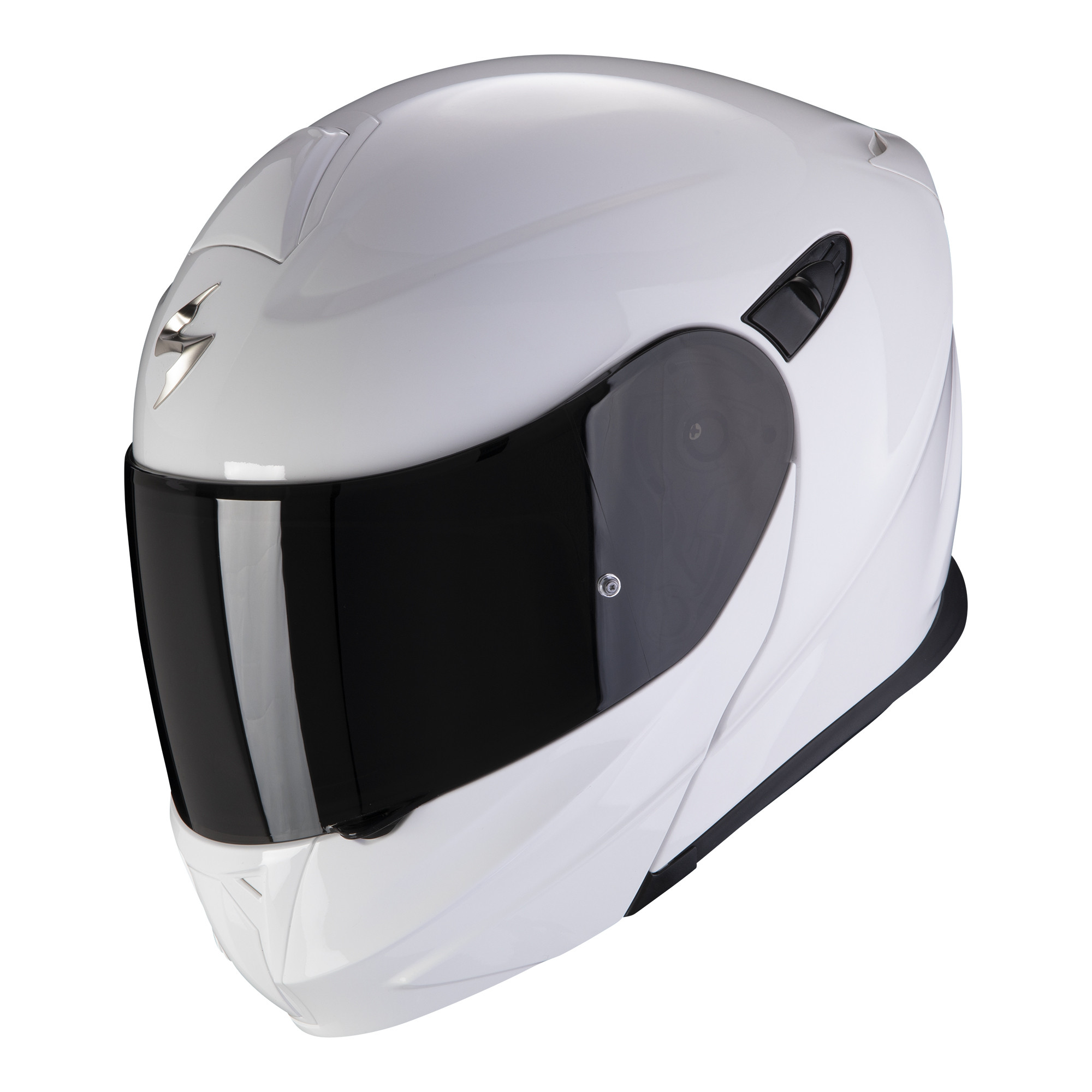 Scorpion Klapphelm EXO-920 SOLID Weiss XS-3XL