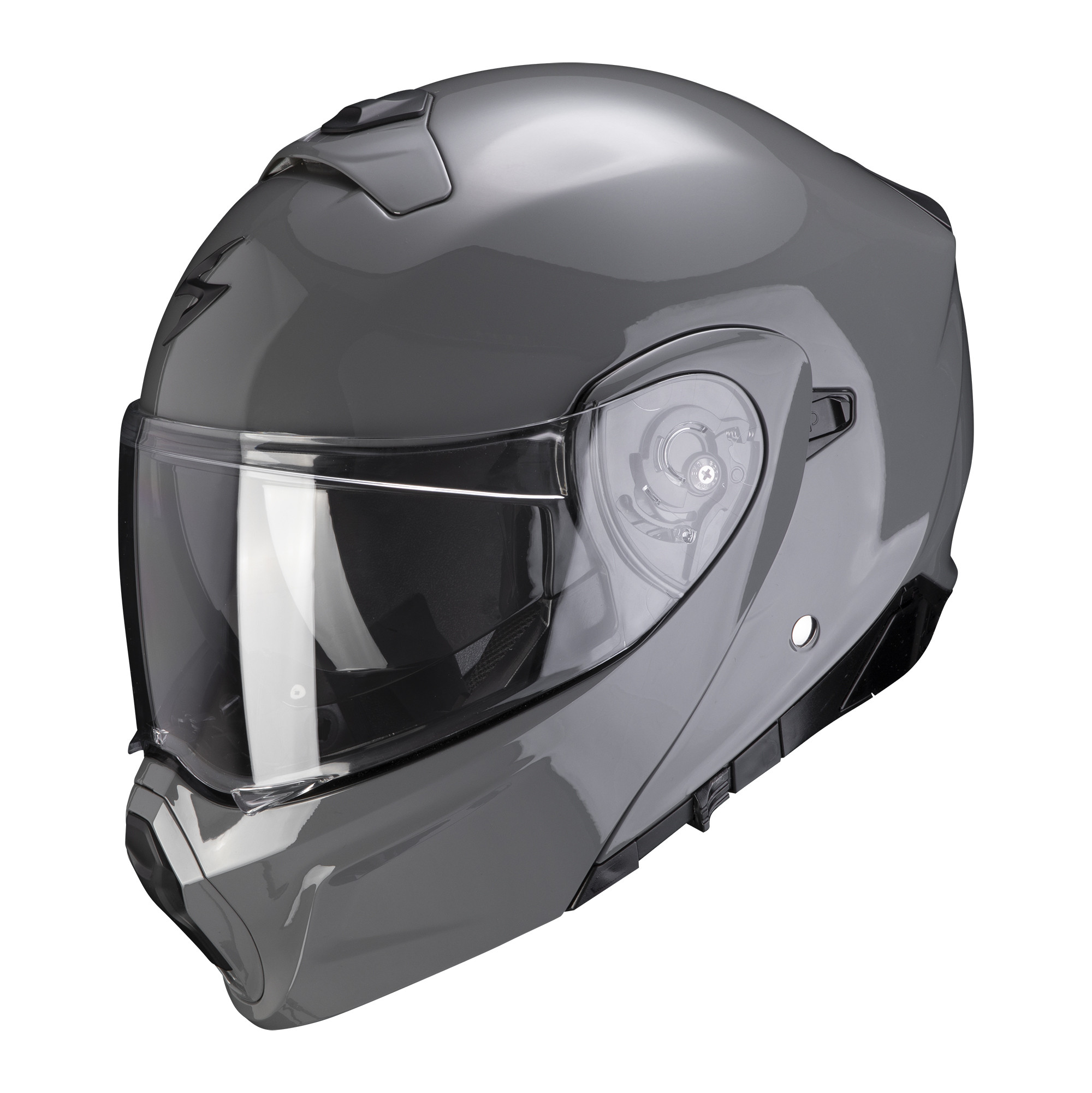 Scorpion Klapphelm EXO-930 SOLID Zement Grau XS-2XL