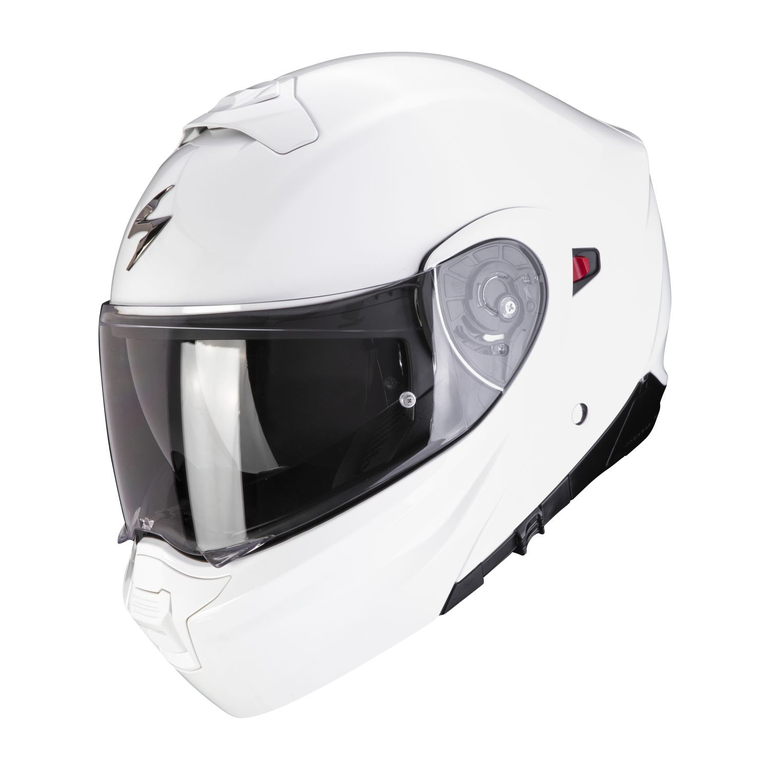 SCORPION Klapphelm EXO-930 EVO SOLID Weiss ECE R22.06