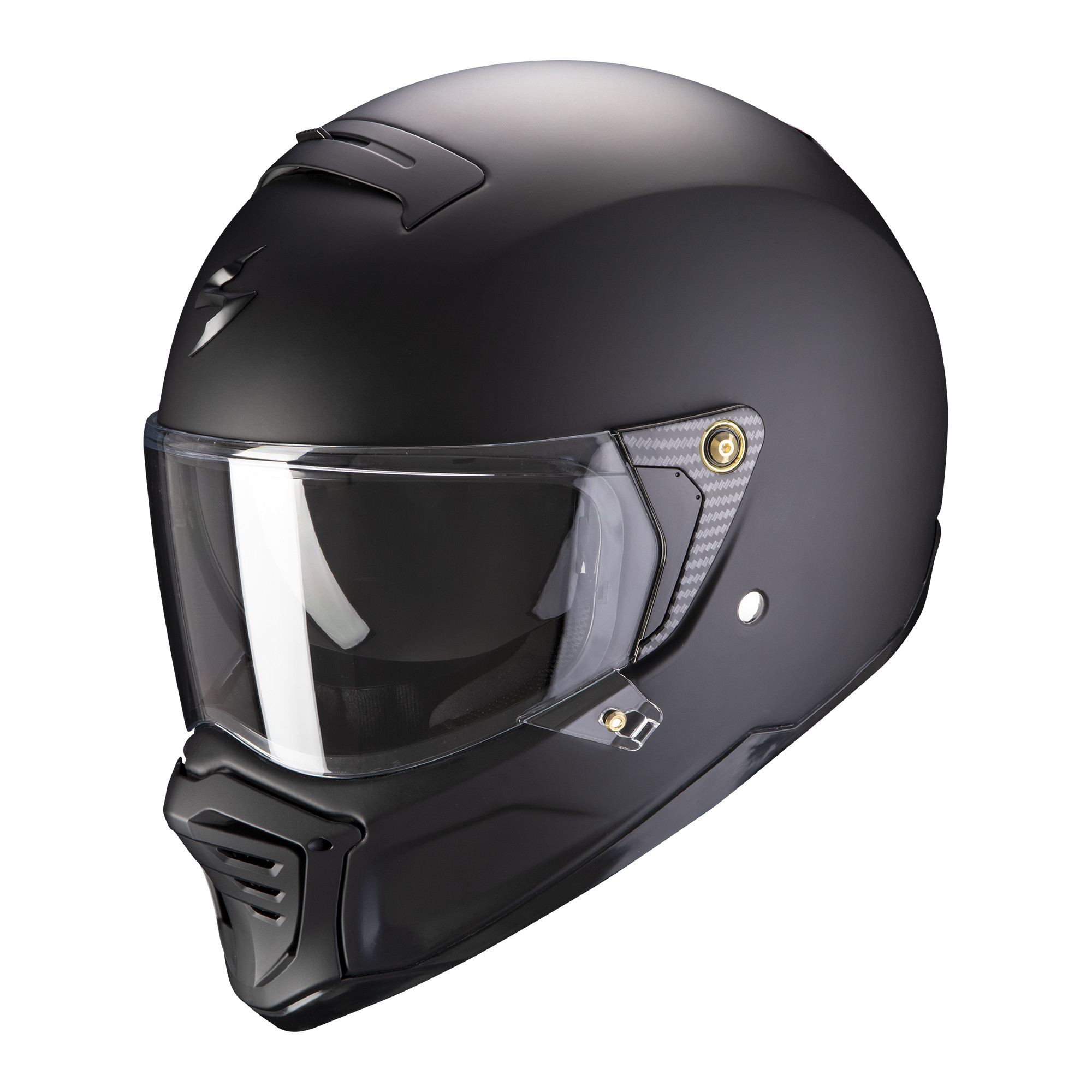 Scorpion Integral Helm EXO-HX-1 SOLID Matt Schwarz XS-2XL