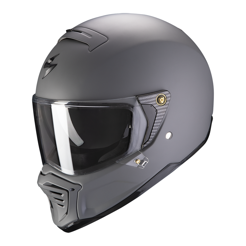 Scorpion Integral Helm EXO-HX-1 SOLID Matt Zement Grau XS-2XL