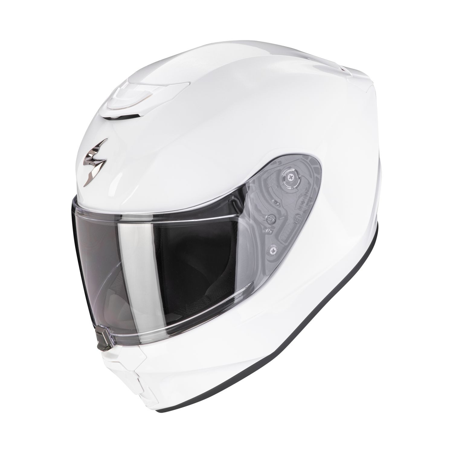 SCORPION Integralhelm EXO-JNR SOLID Weiss ECE R22.06