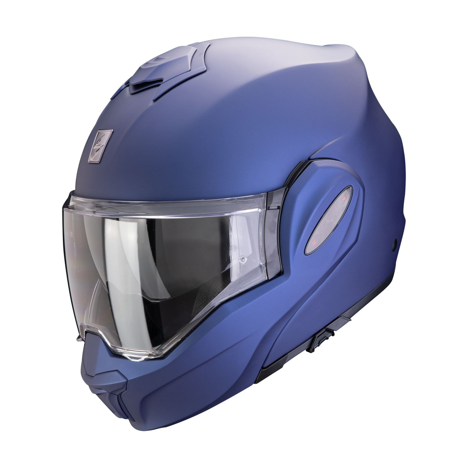 SCORPION Klapphelm EXO-TECH EVO PRO SOLID Mattblau ECE R22.06