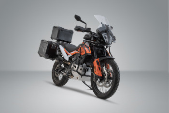 SW-Motech Adventure-Set Schutz Schwarz passt für KTM 790 Adv/R(19-), 890 Adv/R(20-22)