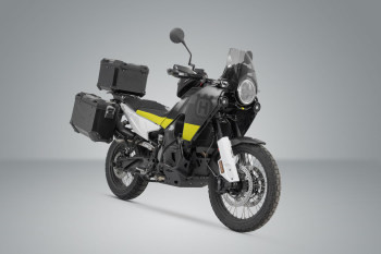 SW-Motech Adventure-Set Schutz Schwarz passt für Husqvarna Norden 901(21-)