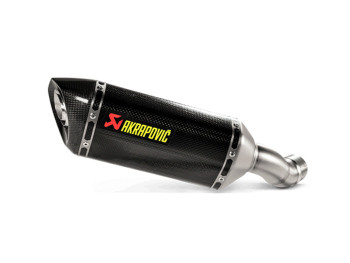SW-Motech Akrapovic Slip On Abgassystem Schwarz passt für Kawasaki Z900(19-)