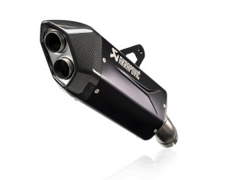 SW-Motech Akrapovic Slip On Abgassystem Schwarz passt für BMW R 1300 GS(23-)