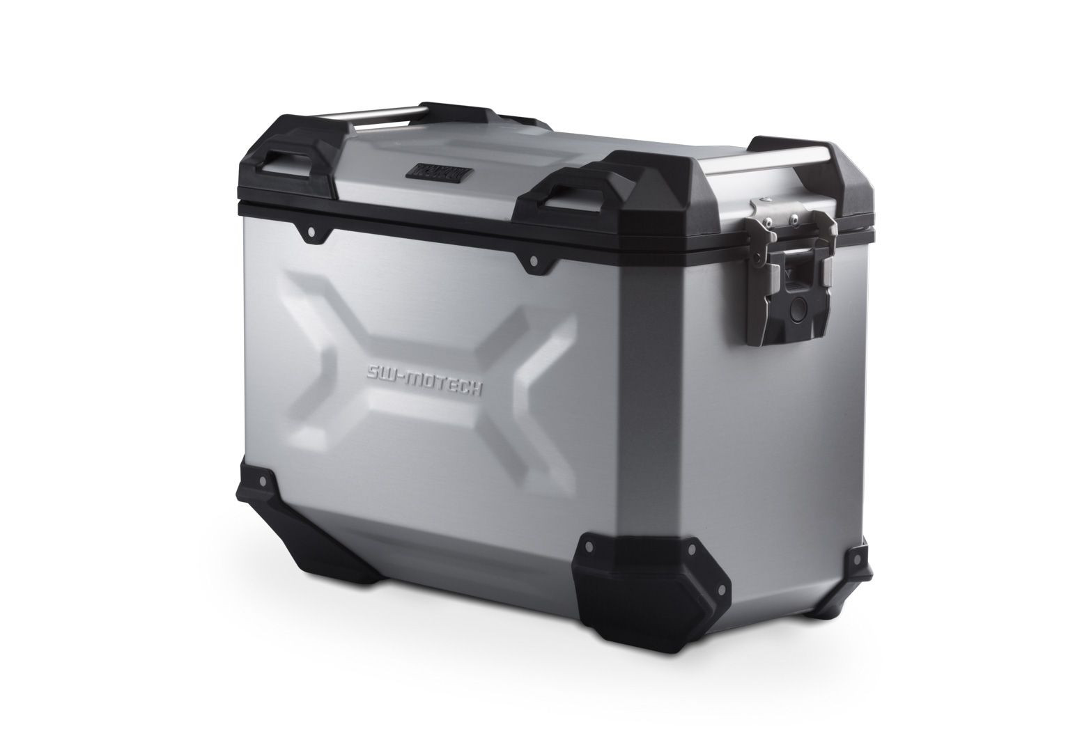 SW-Motech TRAX ADV L Seitenkoffer Aluminium 45l Rechts Silbern