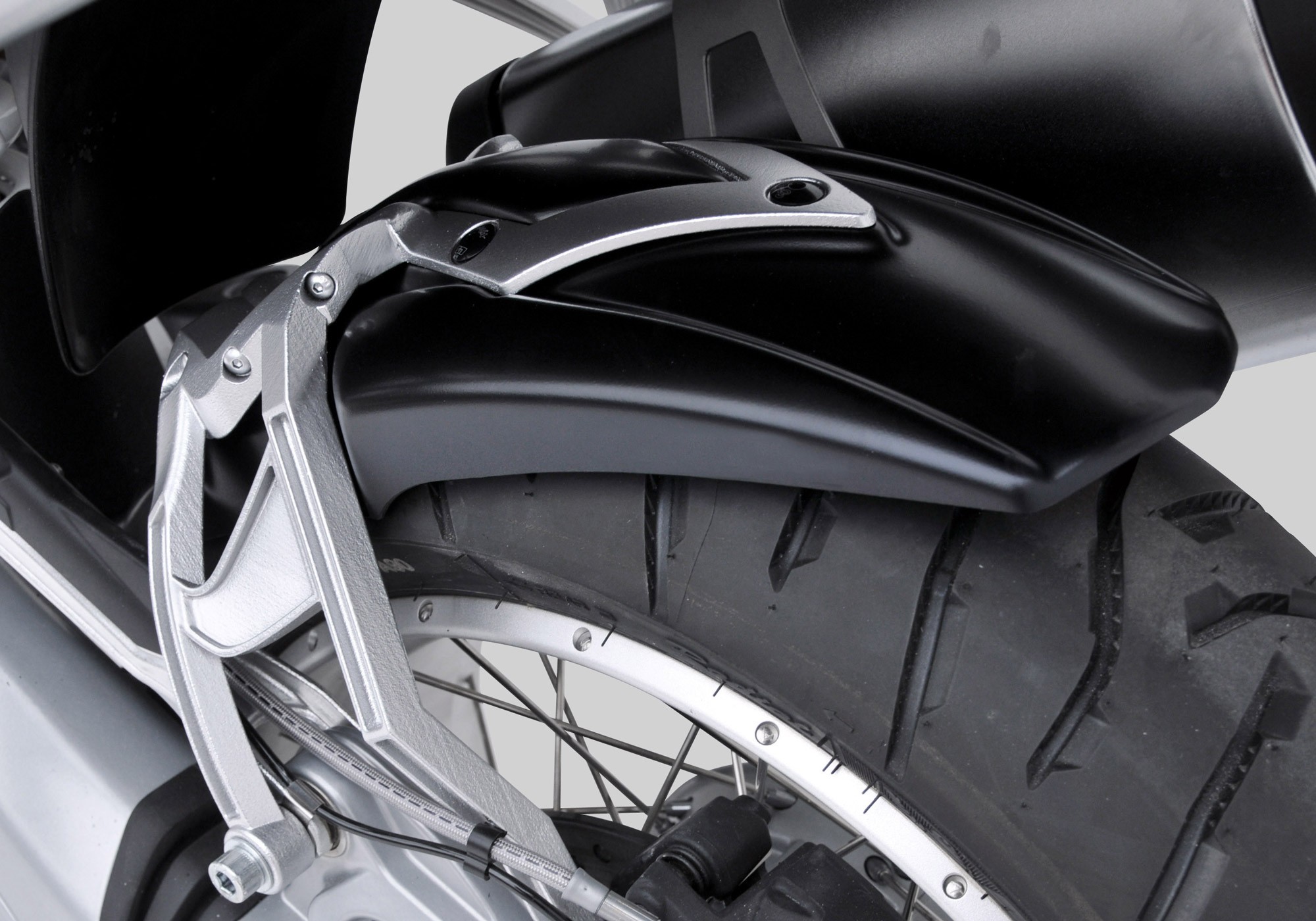 BODYSTYLE Sportsline Hinterradabdeckung Carbon Look ABE passt für BMW R 1200 GS, R 1200 GS, R 1250 GS