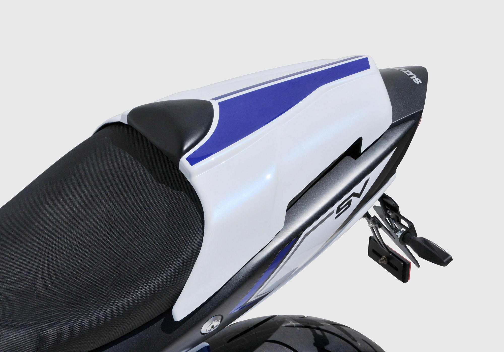 BODYSTYLE Sportsline Sitzkeil weiß/blau Pearl Glacier White, YWW/Blue ABE passt 