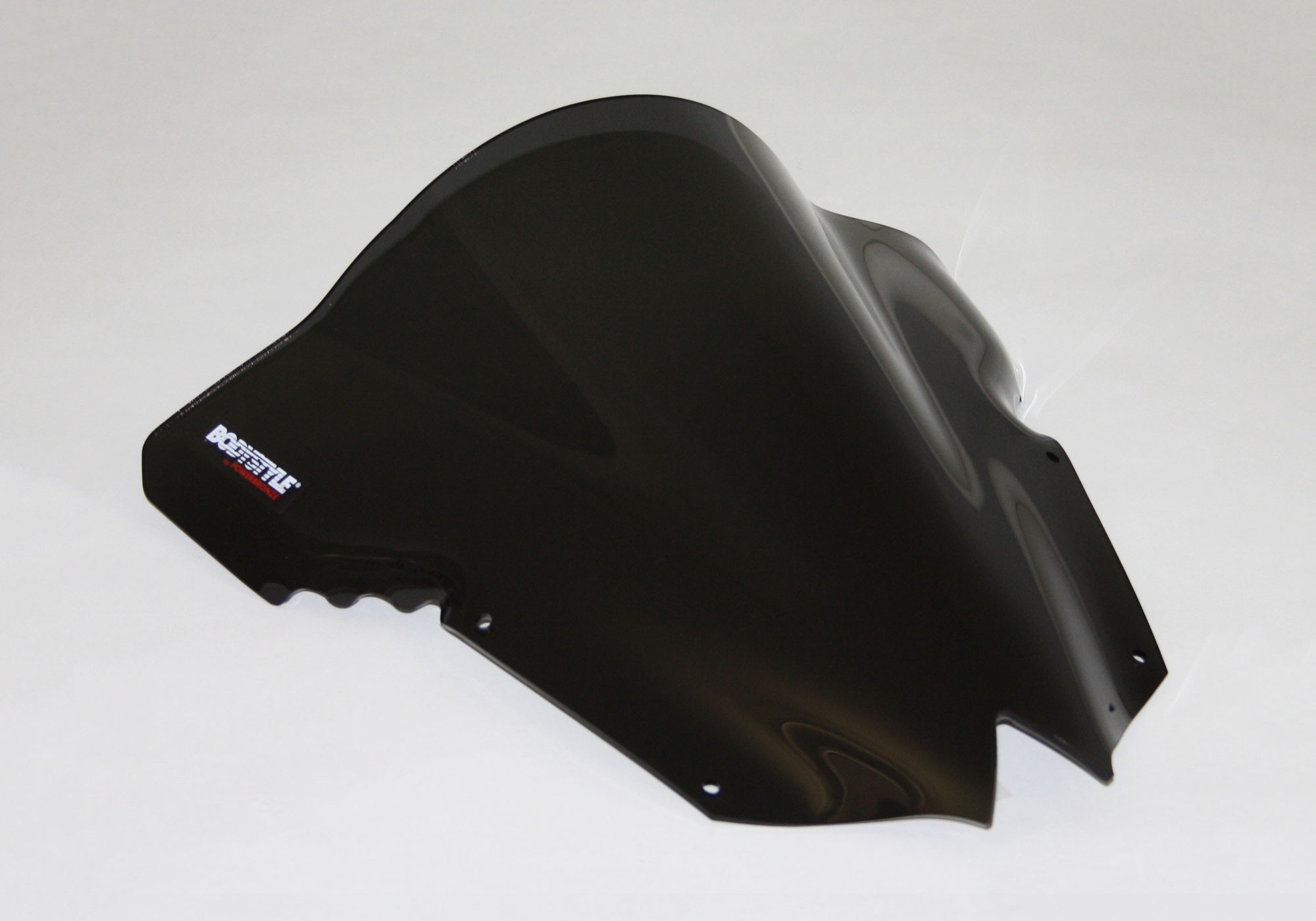 BODYSTYLE Racing Cockpitscheibe schwarz getönt ABE passt für YAMAHA YZF-R6(08-16