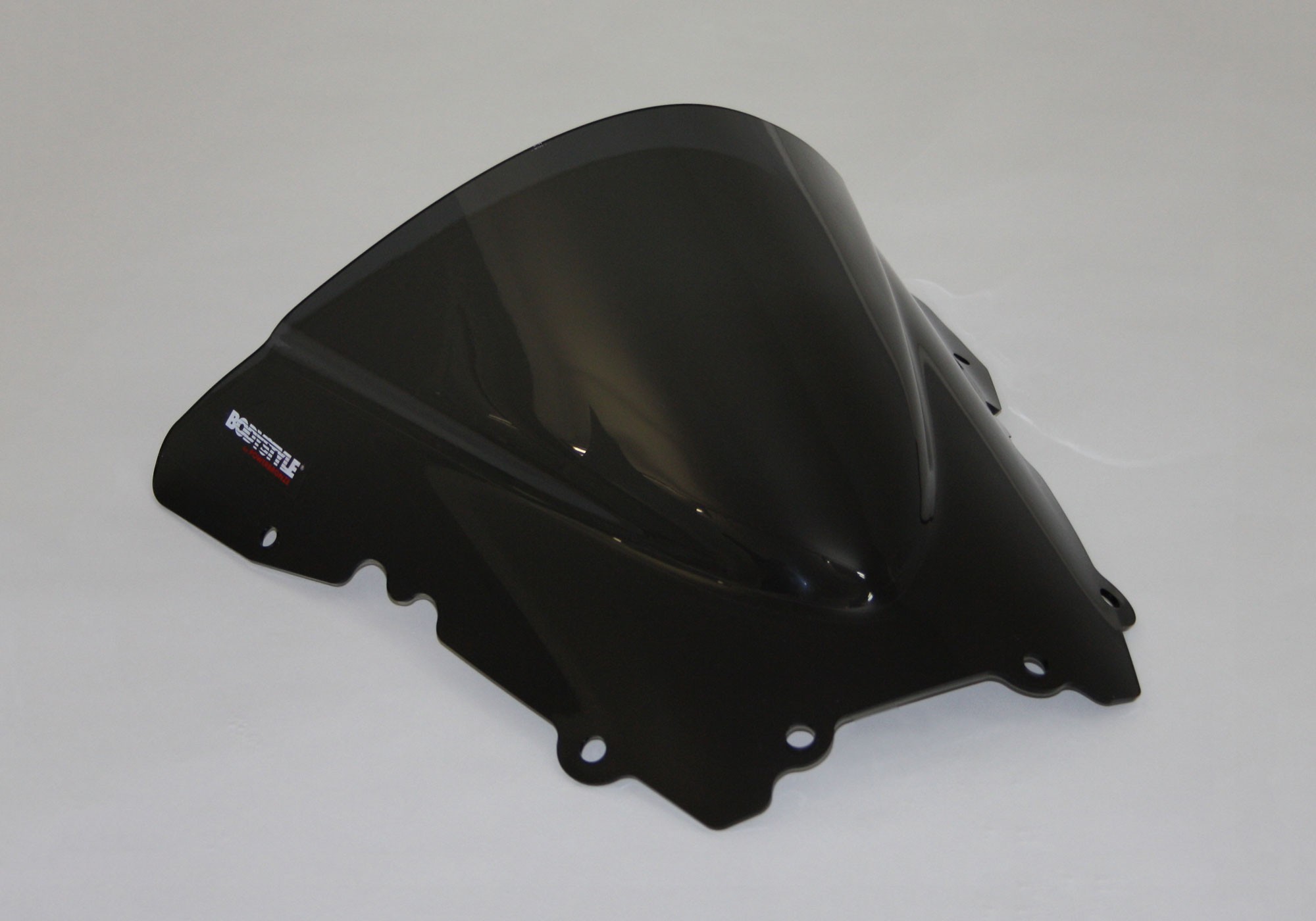 BODYSTYLE Racing Cockpitscheibe schwarz getönt ABE passt für YAMAHA YZF-R6(01-02