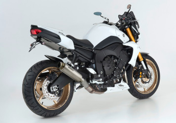 SHARK SRC 4 Auspuff Short Titan EG-BE passt für YAMAHA FZ8(10-16)