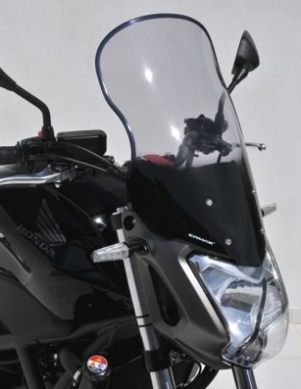 ERMAX Windschutzscheibe grau getönt ABE passt für Honda NC700S, NC750S