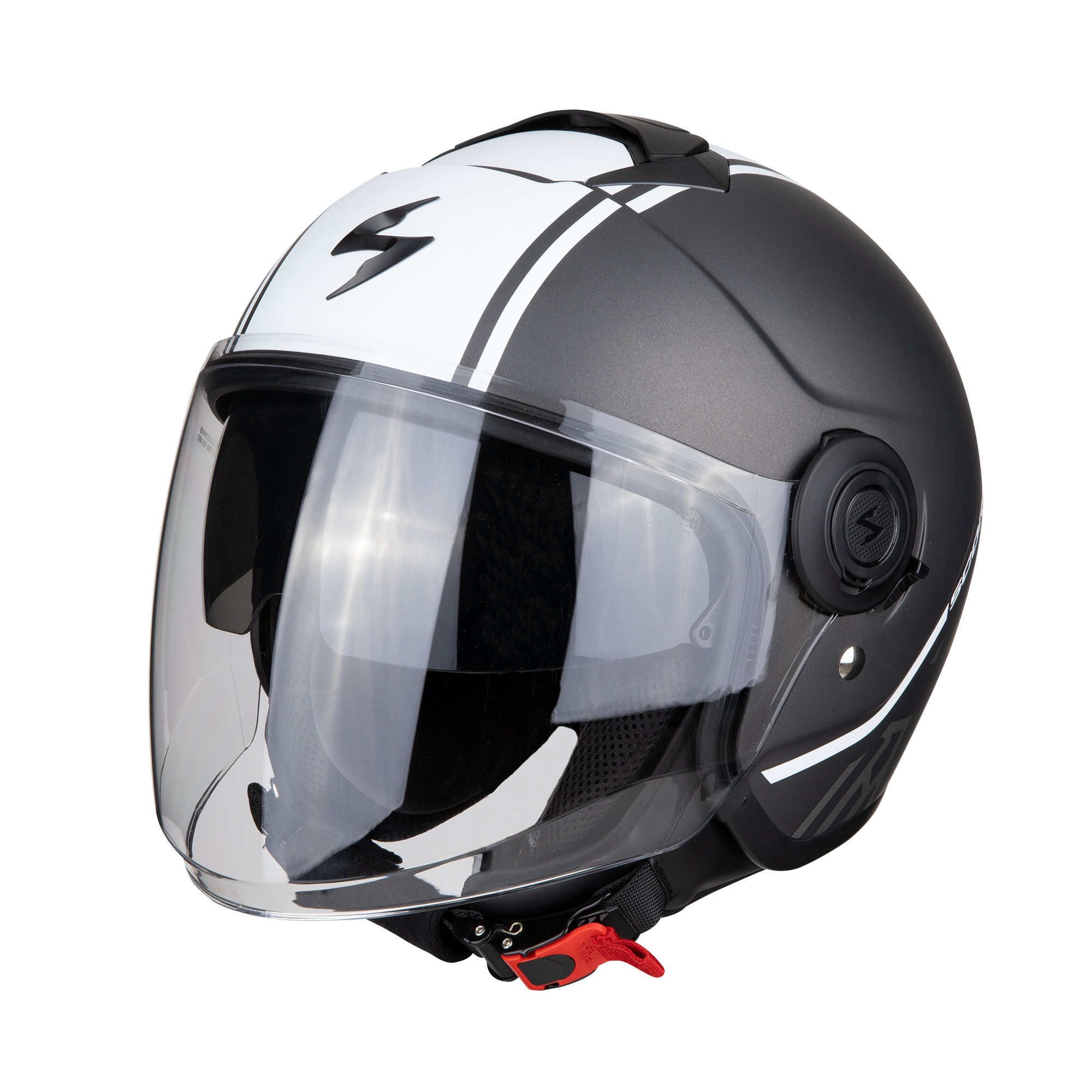 Scorpion Jet Helm EXO-CITY AVENUE Matt Silber-Weiss XS-2XL