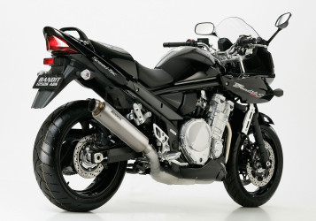 SHARK SRC 4 Auspuff Titan EG-BE passt für SUZUKI GSF 1250 Bandit(07-16)/GSF 1250