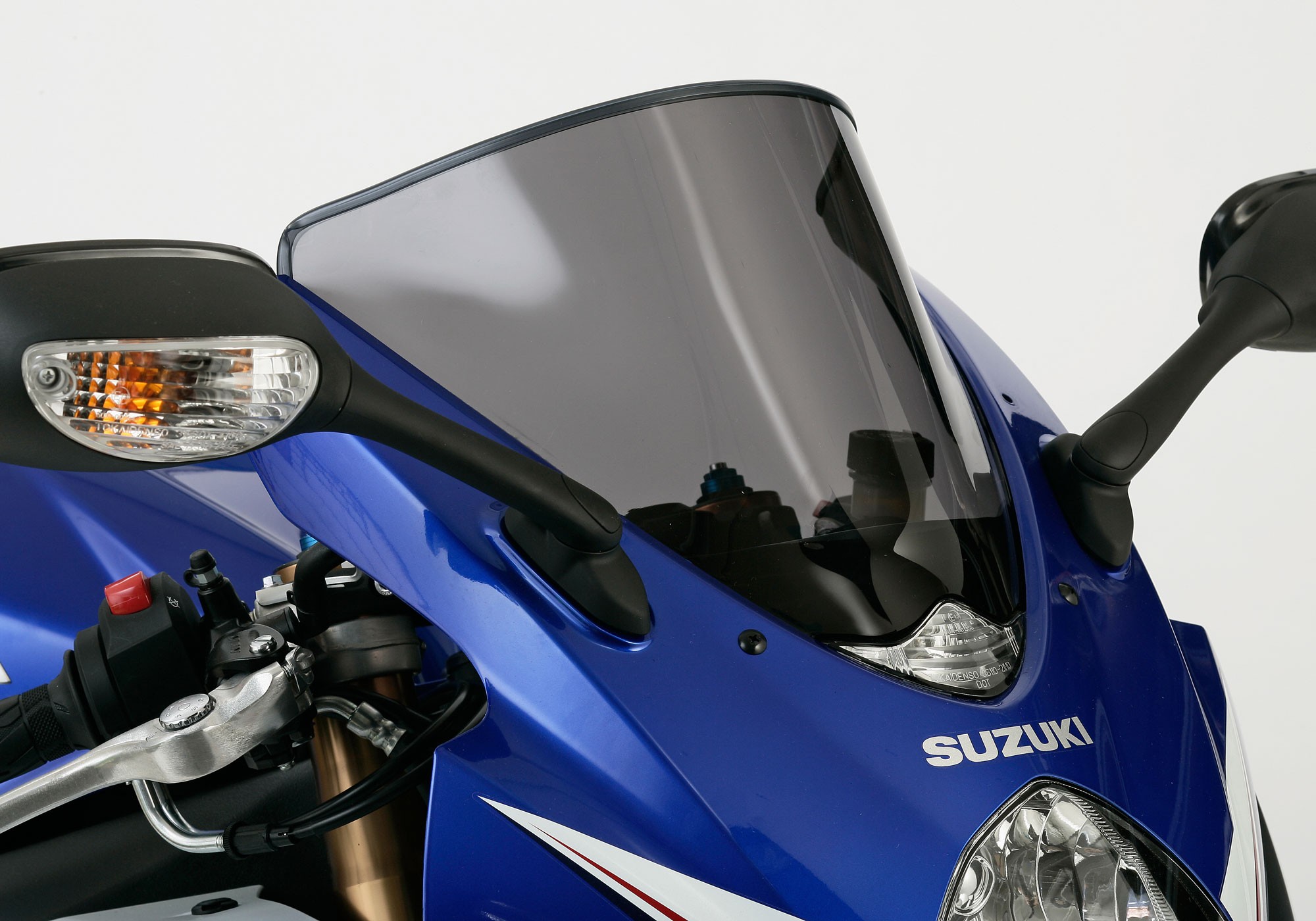 BODYSTYLE Racing Cockpitscheibe schwarz getönt ABE passt für Suzuki GSX-R 600, GSX-R 750