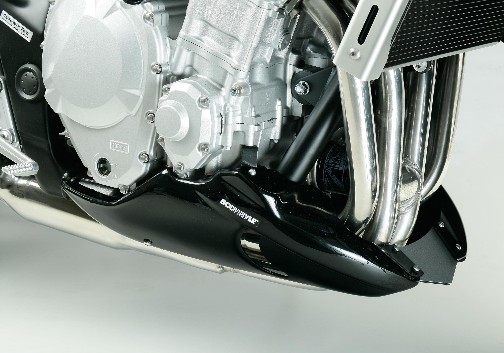 BODYSTYLE Sportsline Bugspoiler unlackiert ABE passt für Suzuki GSF 1250 Bandit & S