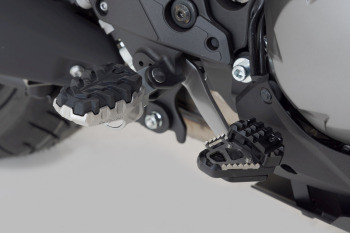 SW-Motech Fußbremshebel-Erweiterung Schwarz passt für Kawasaki Versys 1000/1000S(18-)