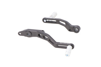 SW-Motech Schalthebel und Fußbremshebel Set passt für Triumph Trident 660(21-)