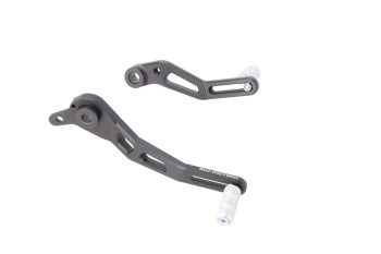 SW-Motech Schalthebel und Fußbremshebel Set  passt für Triumph Tiger 660(21-)