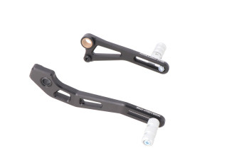SW-Motech Schalthebel und Fußbremshebel Set passt für Harley Davidson Pan America 1250