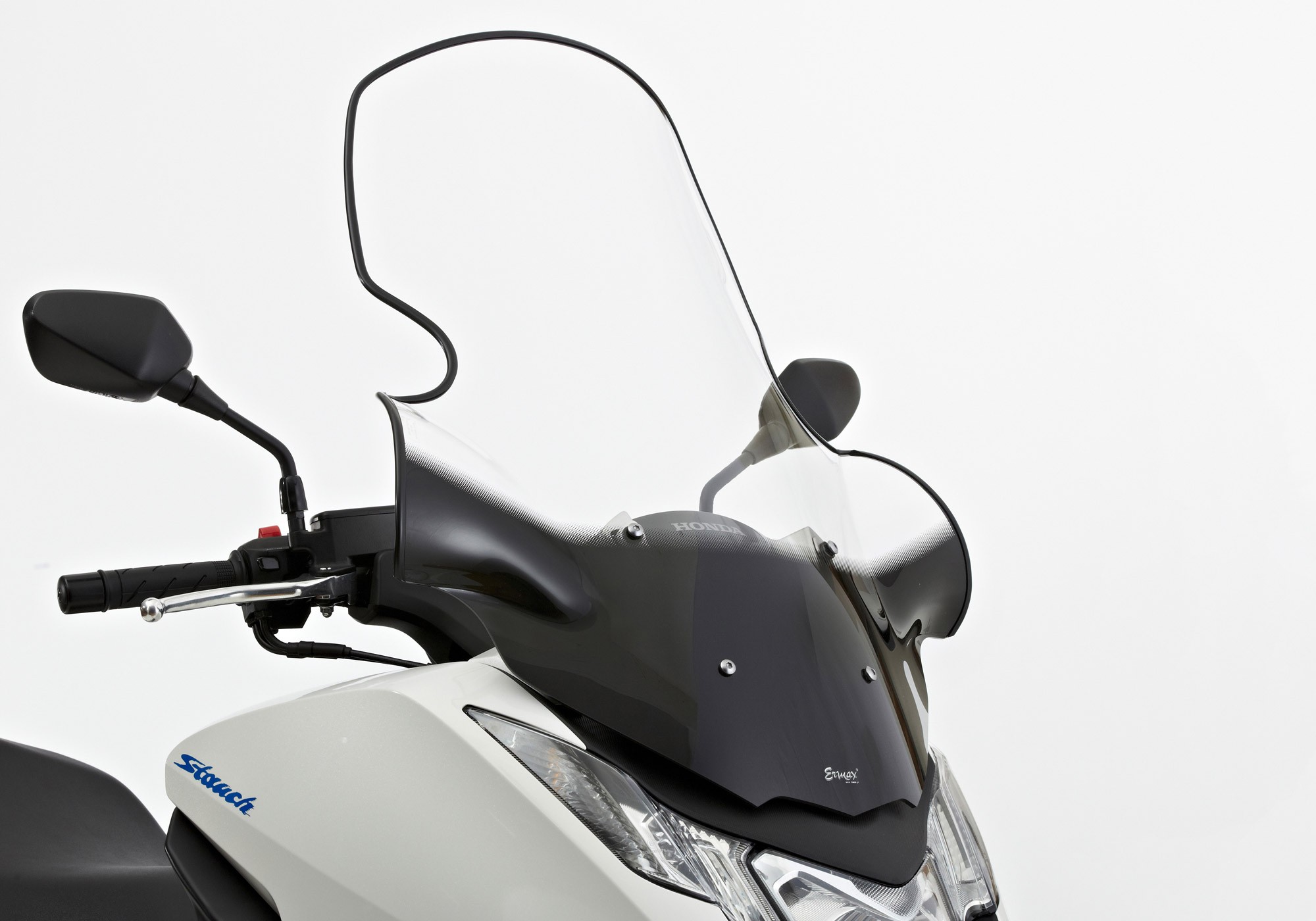 ERMAX Scooterscheibe klar ABE passt für HONDA Integra 700(12-13)