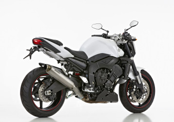 SHARK SRC 4 Auspuffanlage Titan EG-BE passt für YAMAHA FZ1(06-15)/FZ1 Fazer(06-1