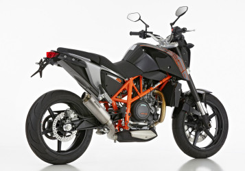 SHARK SRC 4 Auspuff Short Titan EG-BE passt für KTM 690 Duke(12-15)/690 Duke(16-