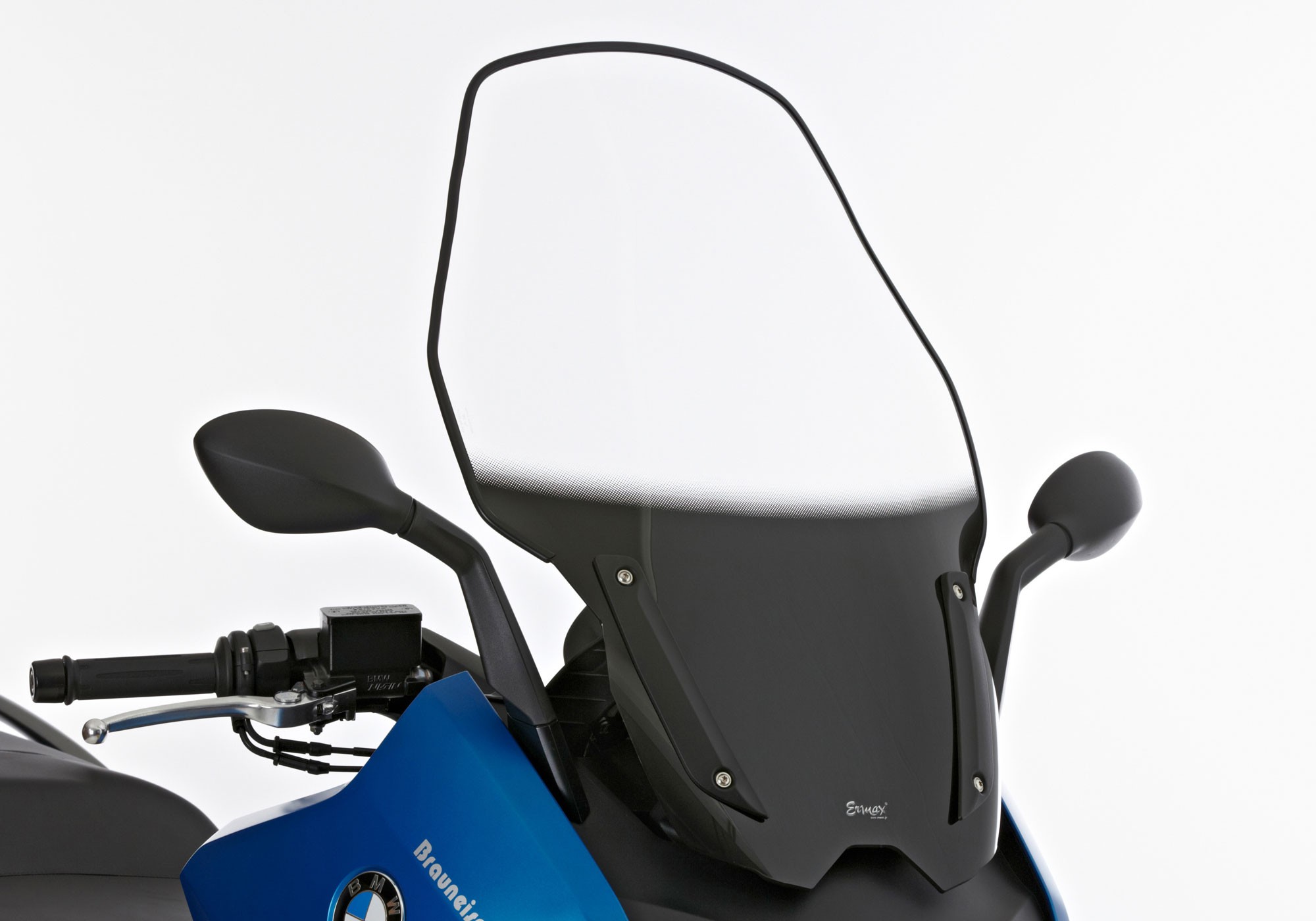 ERMAX Scooterscheibe klar ABE passt für Piaggio X8 125 250 / 400, X-EVO 125 / 250 / 400