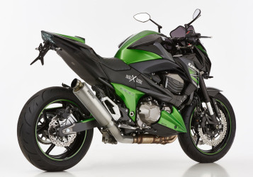 SHARK SRC 4 Auspuff Titan EG-BE passt für KAWASAKI Z800(13-16)/Z800(13-16)