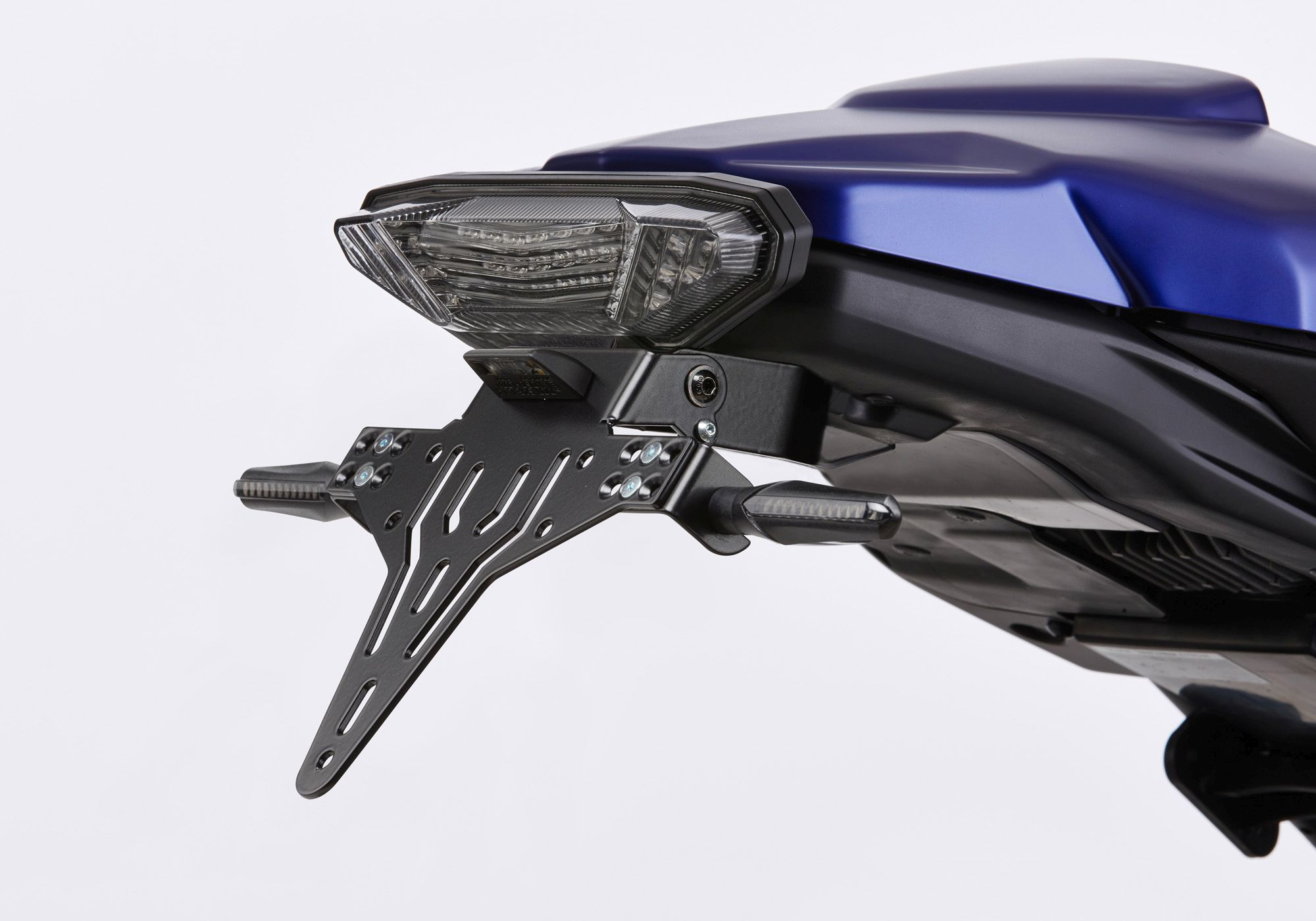 PROTECH V-SHAPE Kennzeichenhalterset schwarz passt für YAMAHA MT-09 / SP(17-20)