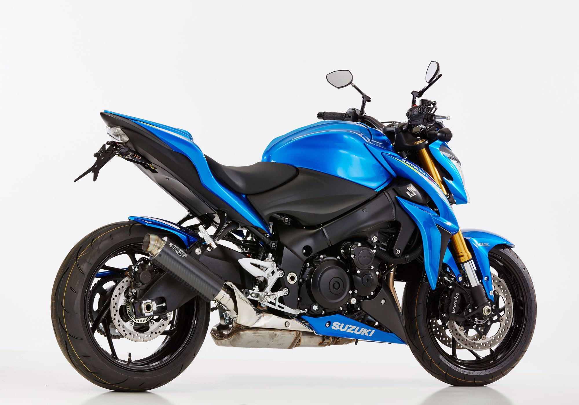 SHARK SRC 4 Auspuff Short Carbon EG-BE passt für SUZUKI GSX-S 1000(15-16)/GSX-S 