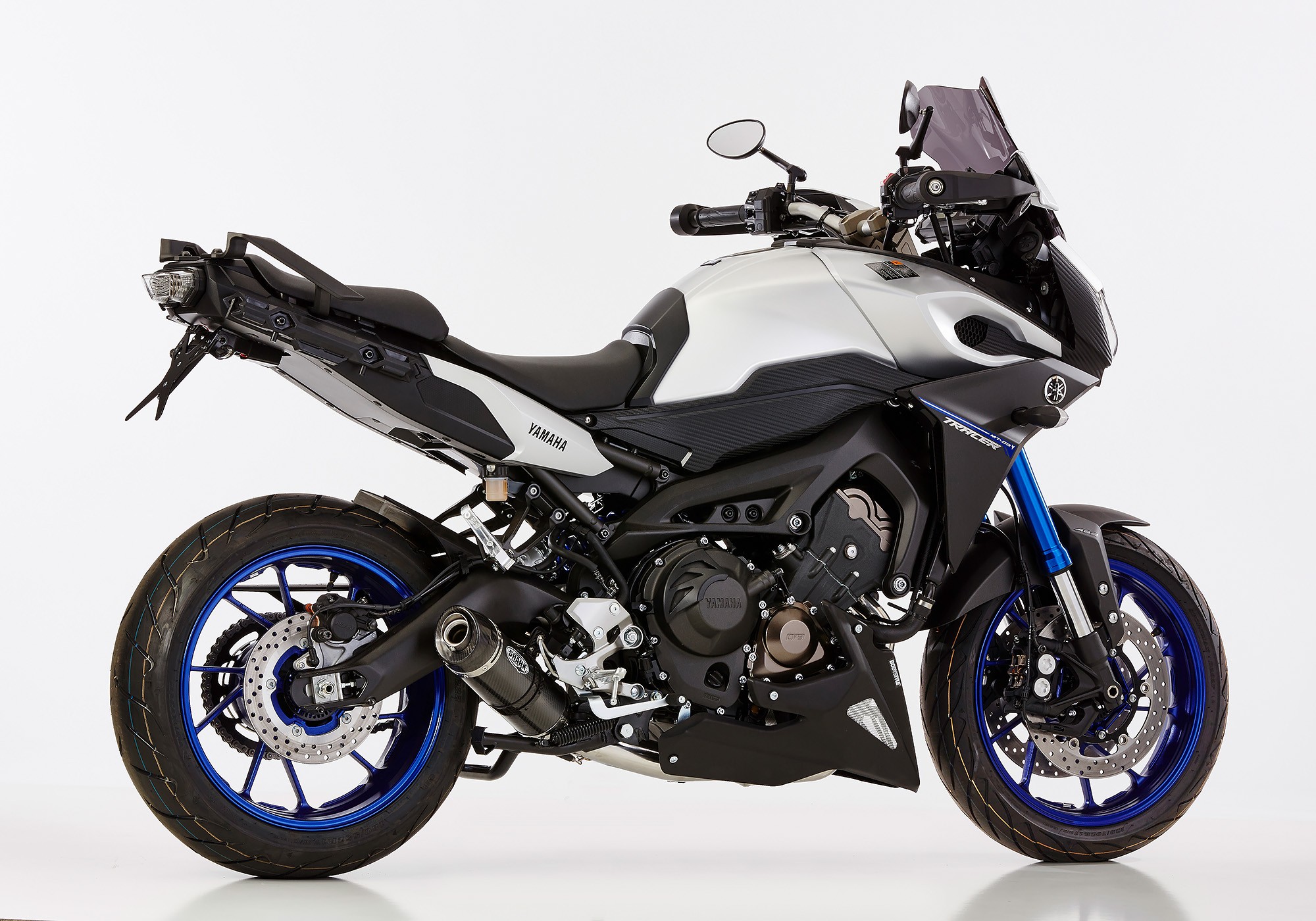 SHARK Street GP Auspuffanlage Short Carbon EG-BE passt für Yamaha MT-09 Tracer