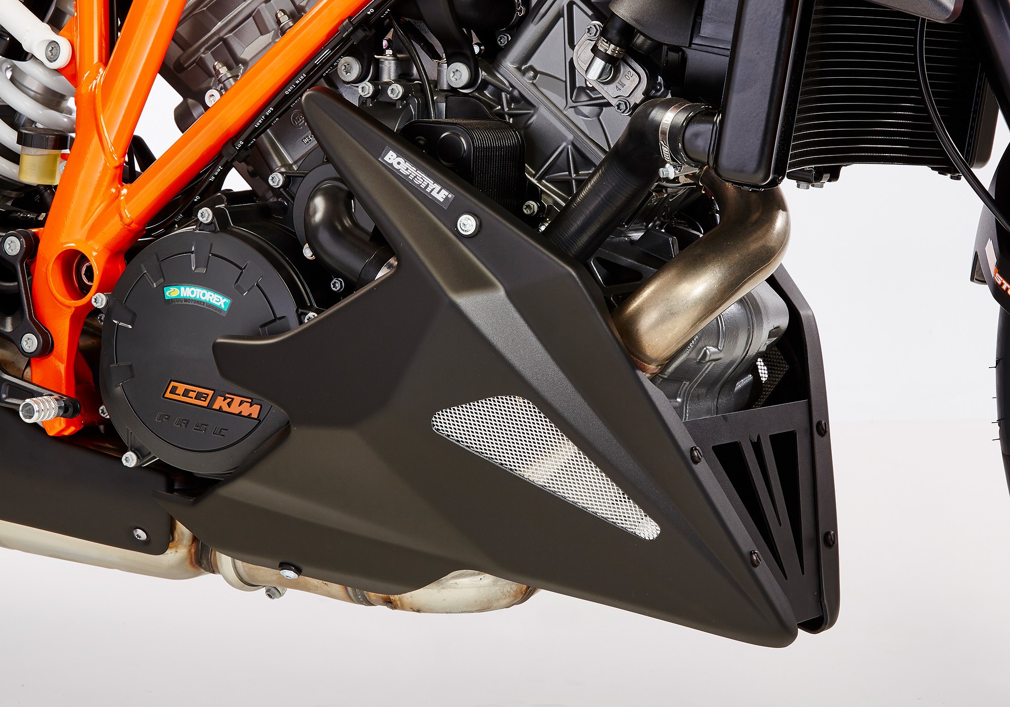 BODYSTYLE Raceline Bugspoiler schwarz-matt ABE passt für KTM 1290 Super Duke R, 1290 Super Duke GT
