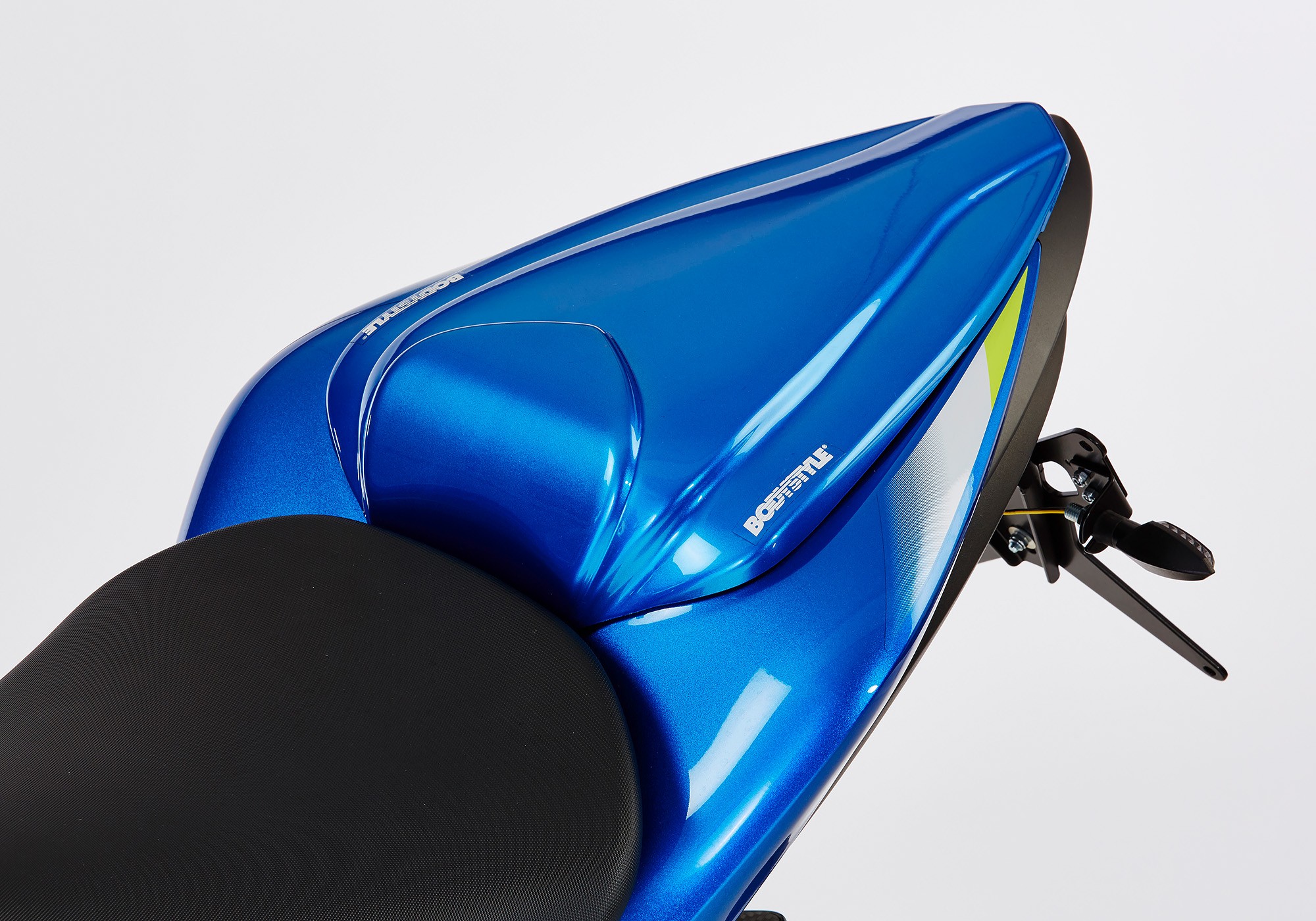 BODYSTYLE Sportsline Sitzkeil blau Metallic Triton Blue, YSF ABE passt für Suzuki GSX-S 1000 & F 2017-2020