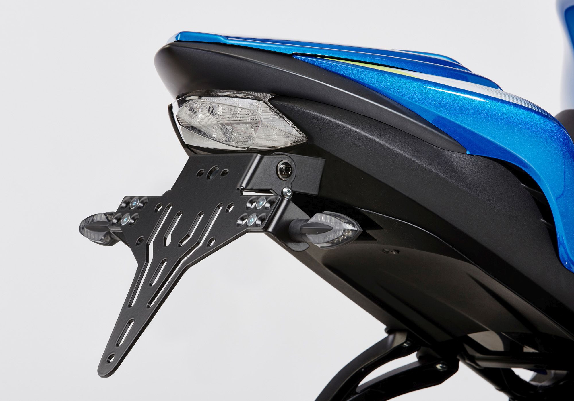 PROTECH V-SHAPE Kennzeichenhalter schwarz passt für SUZUKI GSX-S 1000(21-24)/GSX