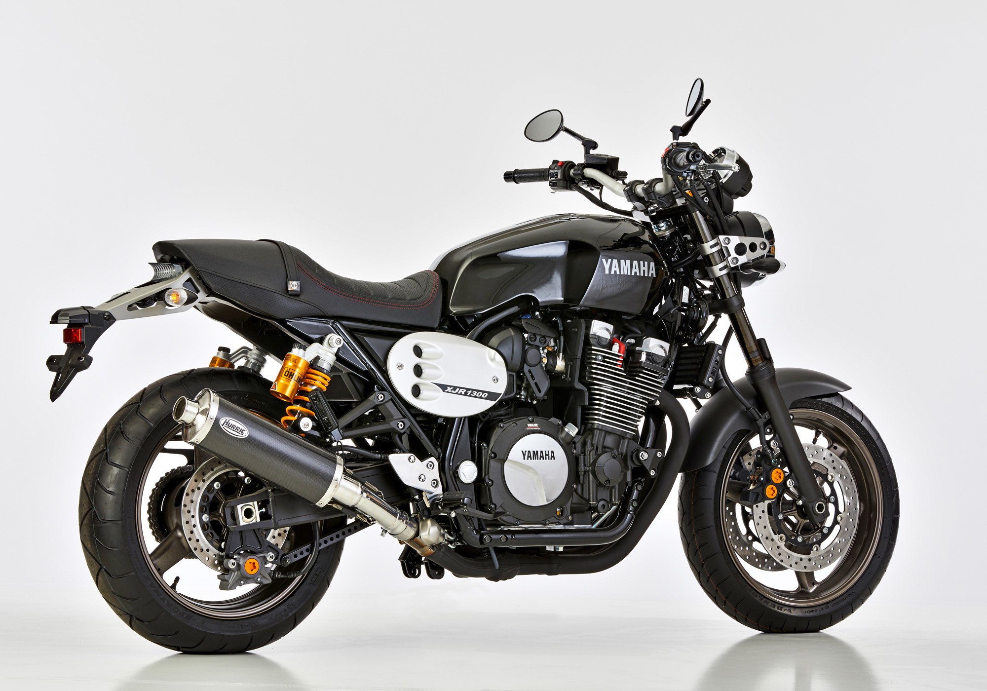 HURRIC Rac 1 Auspuff Carbon EG-BE passt für Yamaha XJR1300