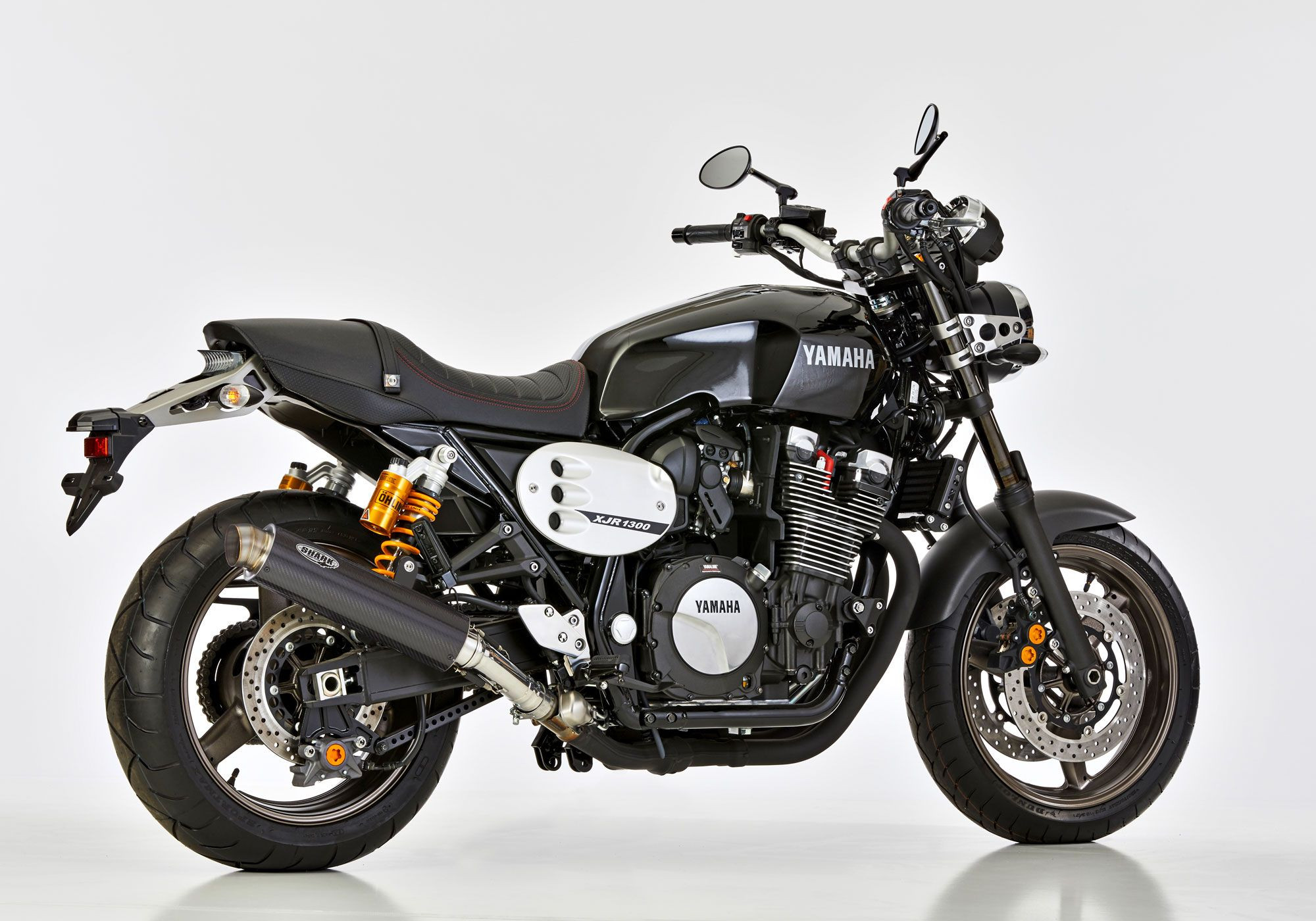 SHARK SRC 4 Auspuff Carbon EG-BE passt für YAMAHA XJR1300(07-16)