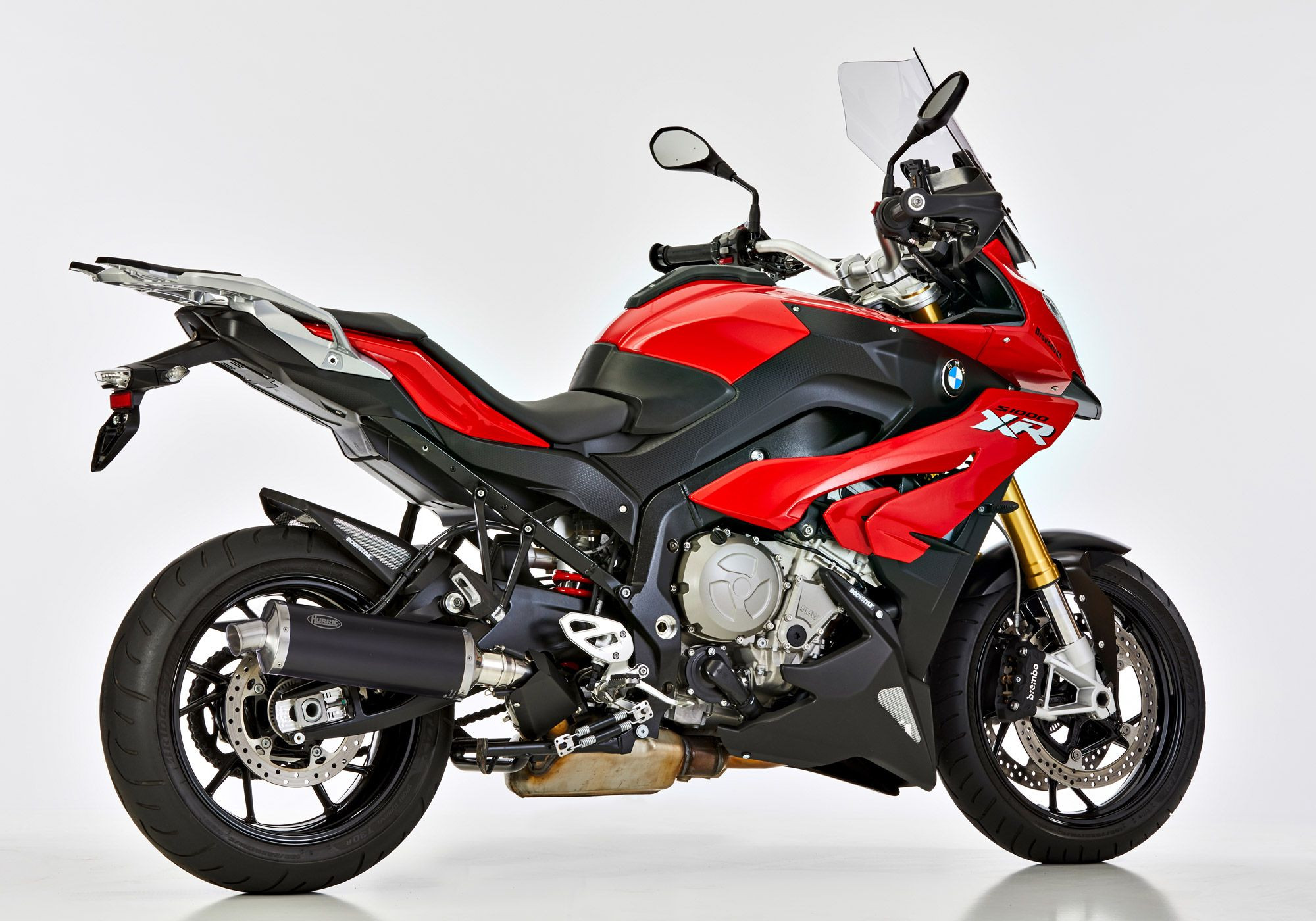 HURRIC Rac 1 Auspuff schwarz EG-BE passt für BMW S 1000 XR(17-19)