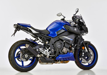 V*SHARK SRC 4 Auspuff Short schwarz EG-BE passt für YAMAHA MT-10 / SP(22-24)