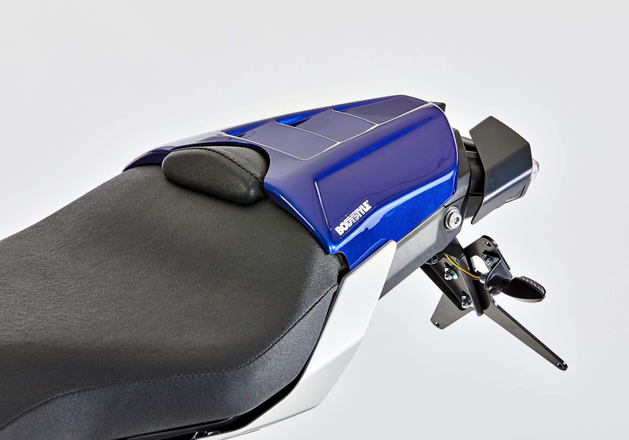 BODYSTYLE Sportsline Sitzkeil blau Icon Blue, DPBMC ABE passt für Yamaha MT-10 2020-2020