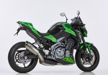 SHARK SRC 4 Auspuff Short Titan EG-BE passt für KAWASAKI Z900(17-19)/Z900 (70 kW