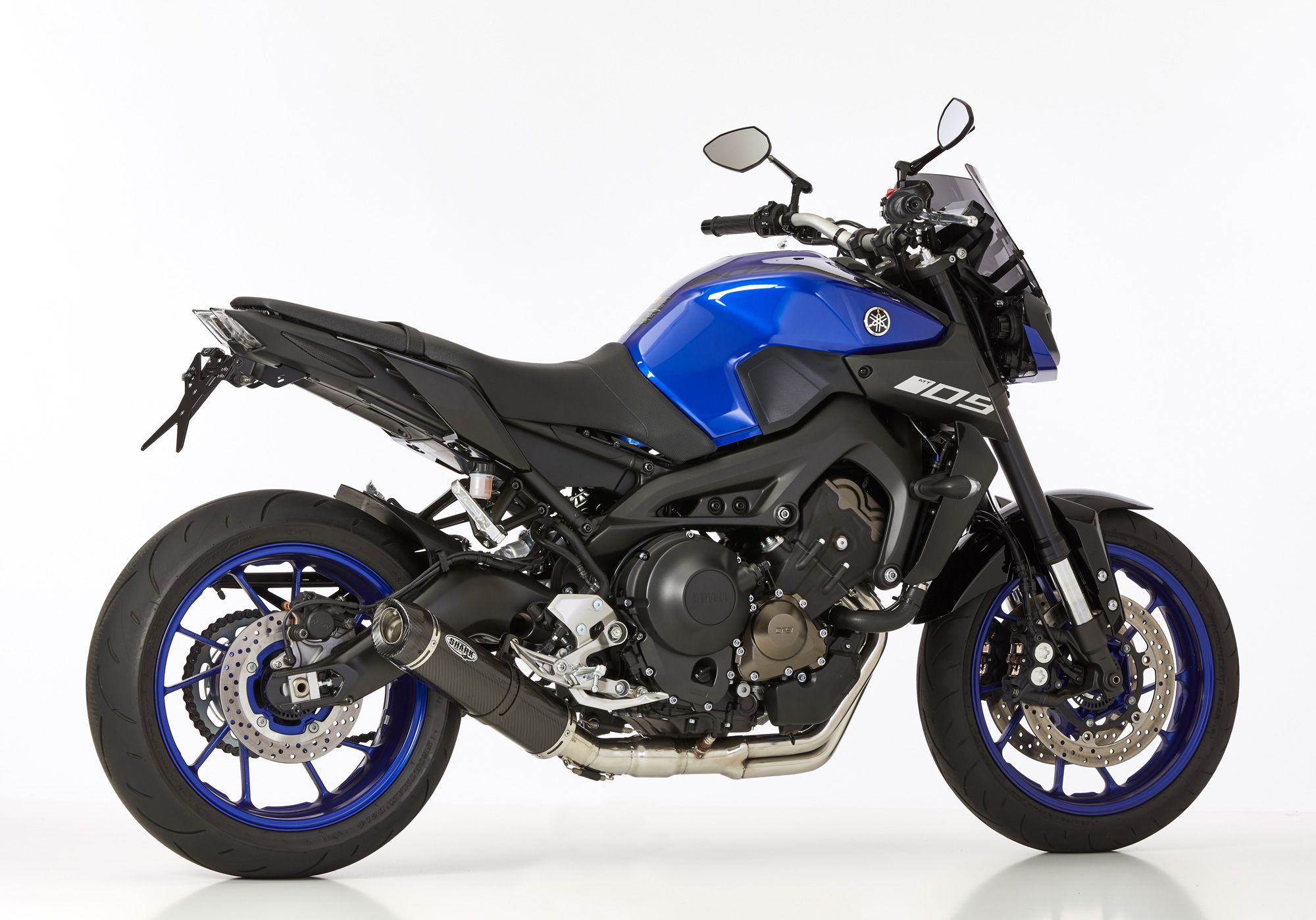 SHARK Street GP Auspuffanlage Carbon EG-BE passt für Yamaha MT-09, Sport Tracker, treet Rallye