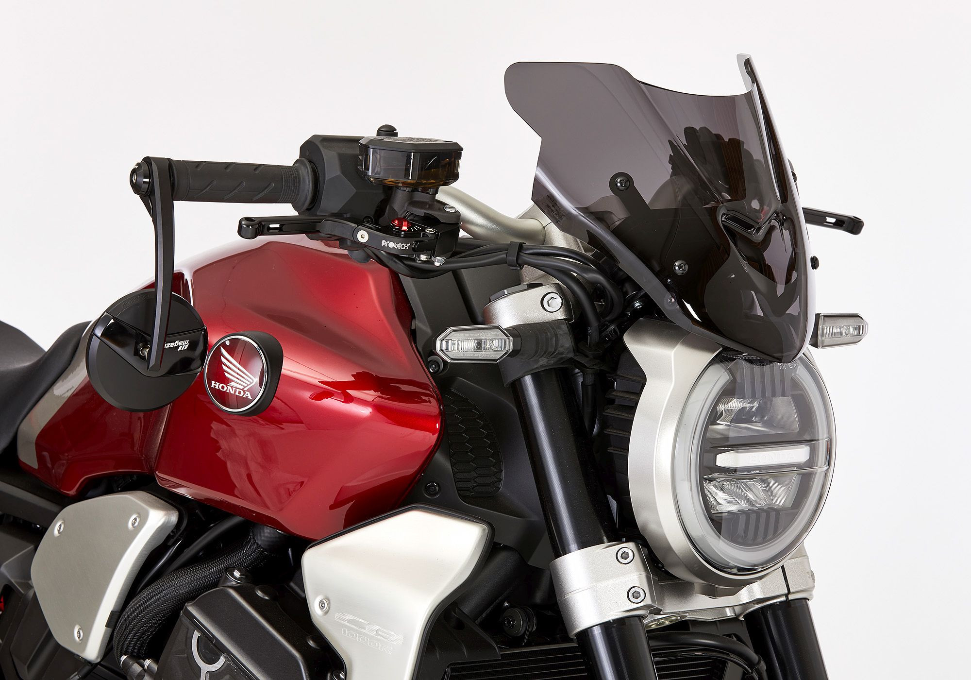 ERMAX Naked-Bike-Scheibe schwarz getönt ABE passt für Honda CB1000R